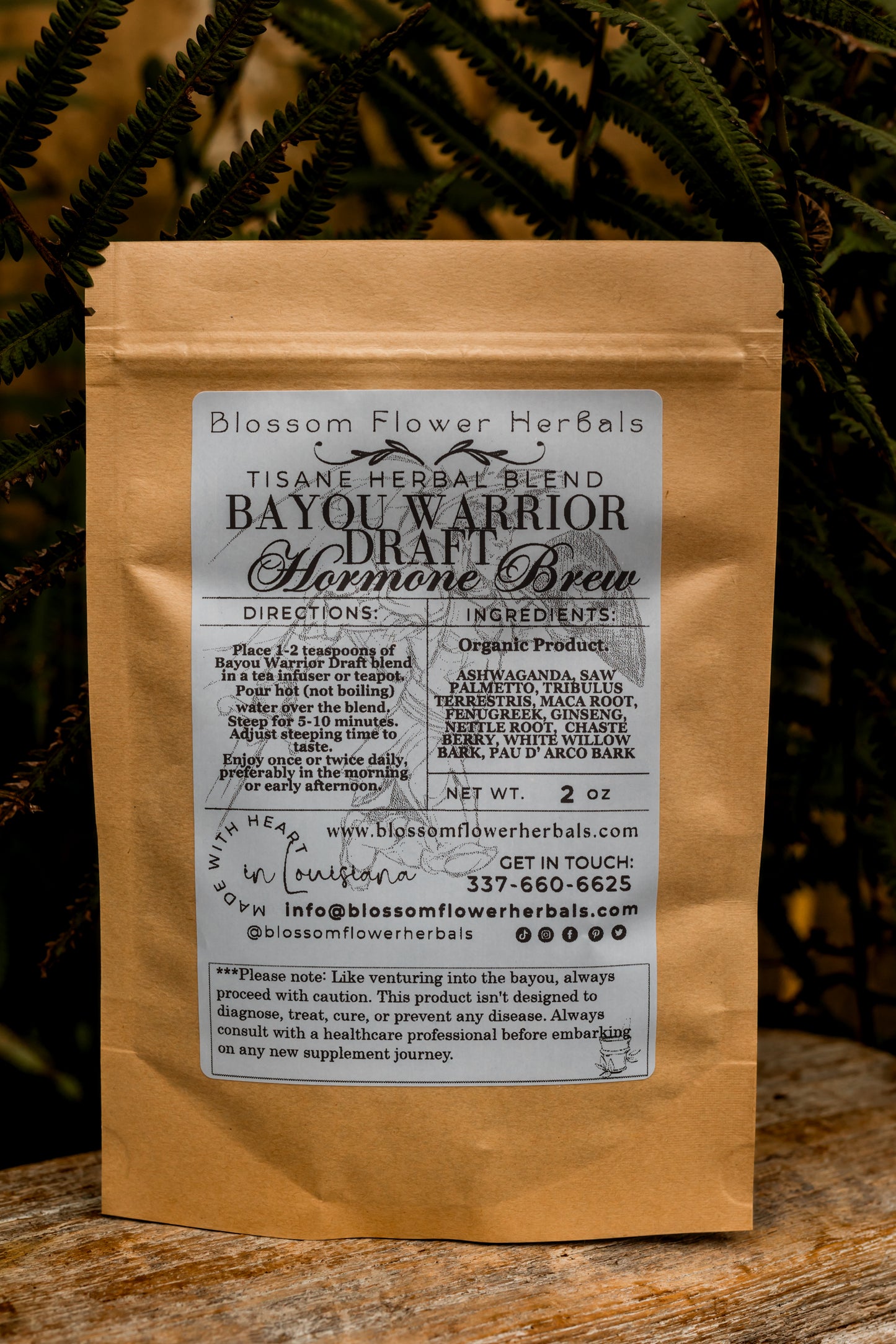 Bayou Warrior Draft ~ Male Hormone Support