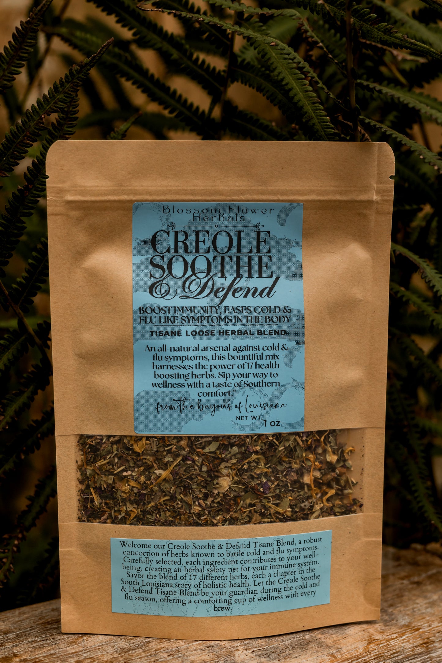 Creole Soothe & Defend Tisane | Boost Immunity, Eases Cold & Flu Like Symptoms In The Body.