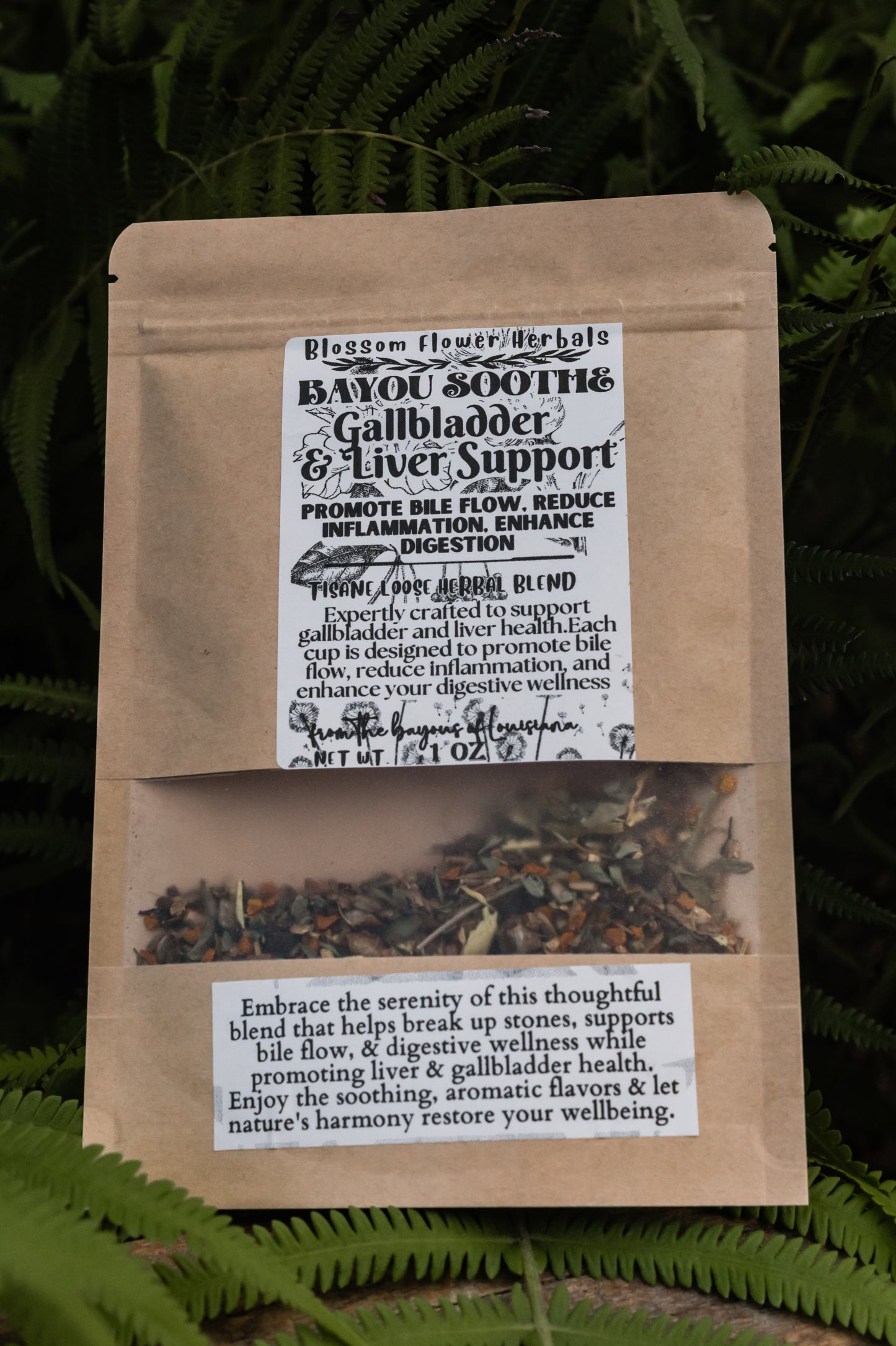 Bayou Soothe Gallbladder & Liver Support | Promote Bile Flow, Reduce Inflammation, Enhahnce Digestion.