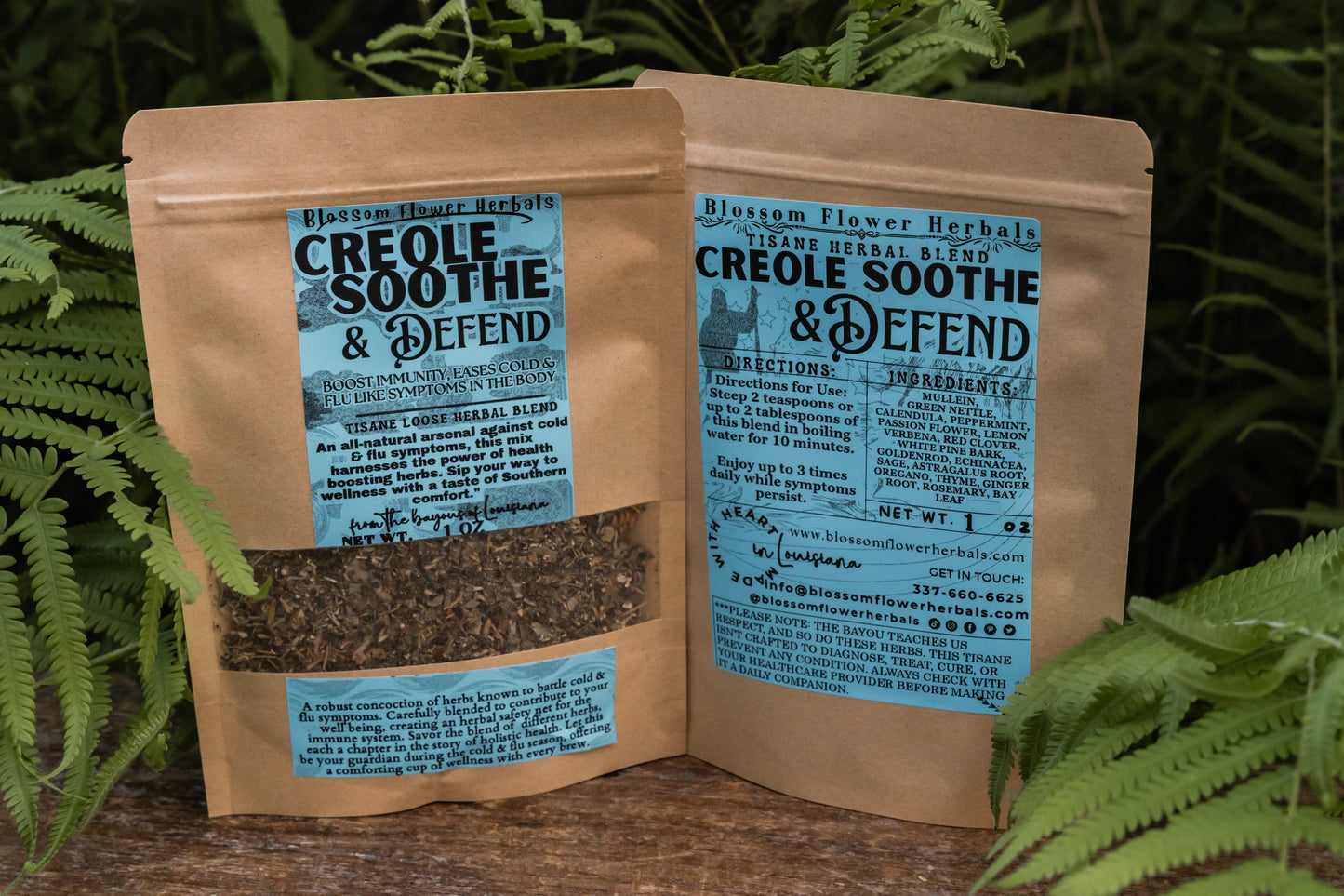 Creole Soothe & Defend Tisane | May Boost Immunity and Eases Cold & Flu Like Symptoms In The Body.