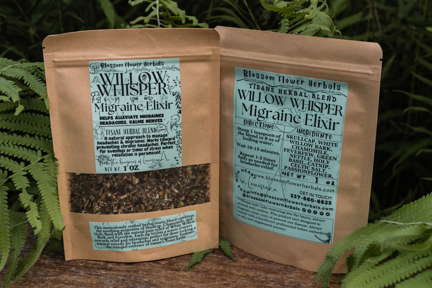 Willow Whisper Migraine Elixir | Helps Alleviate Migraines & Calms Nerves