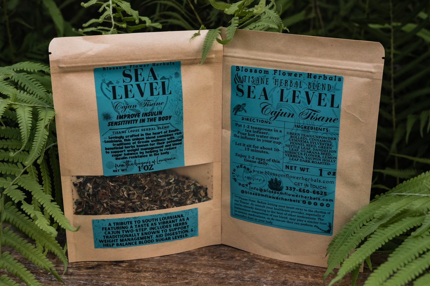 Sea Level Cajun Tisane Blend |  Helps Improve Insulin Sensitvity In The Body
