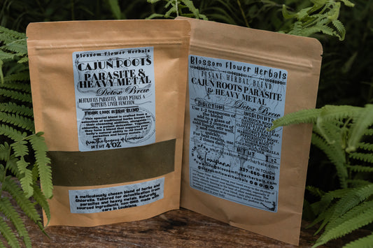 CAJUN ROOTS PARASITE & HEAVY METAL DETOX | Detoxifies Parasites, Heavy Metals, Supports Liver Function