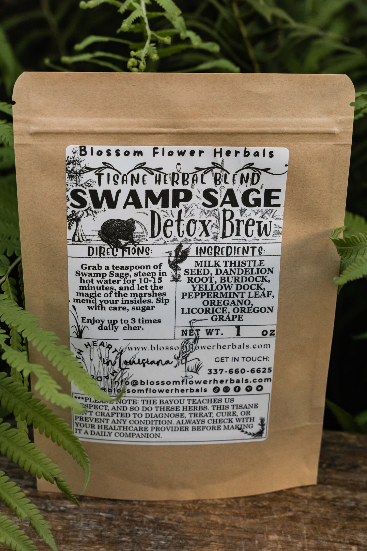 Swamp Sage ~ Liver Detox & Support