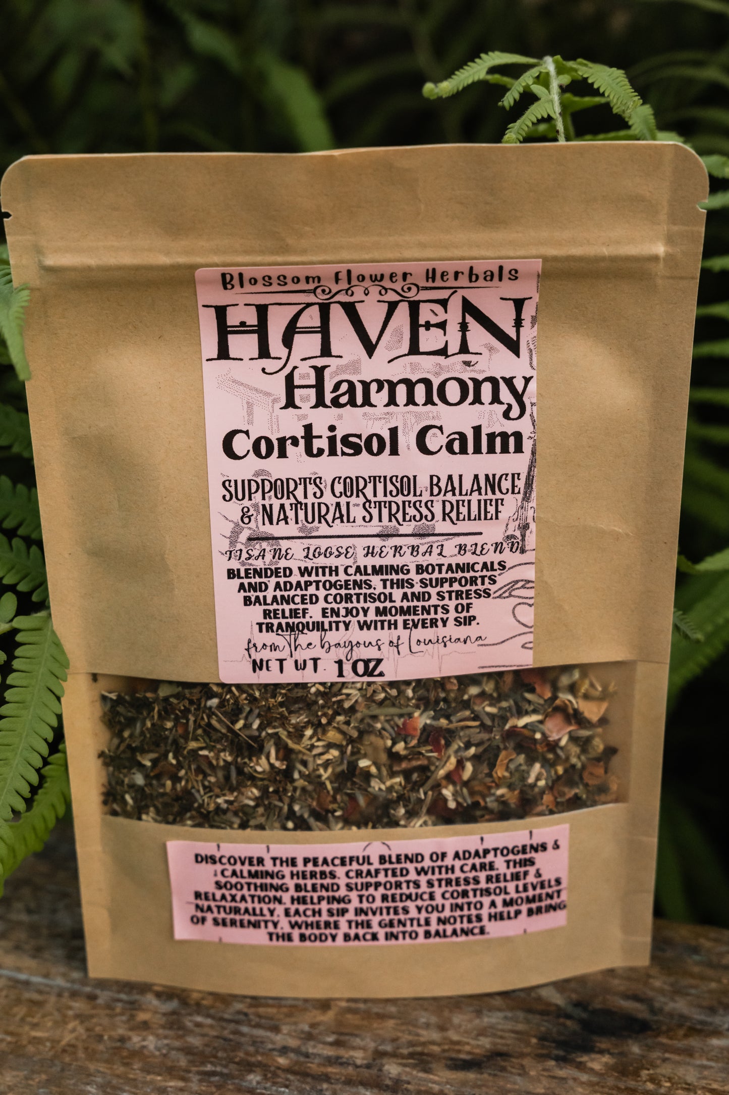 Haven Harmony Cortisol Tisane |  Find your peace, naturally.