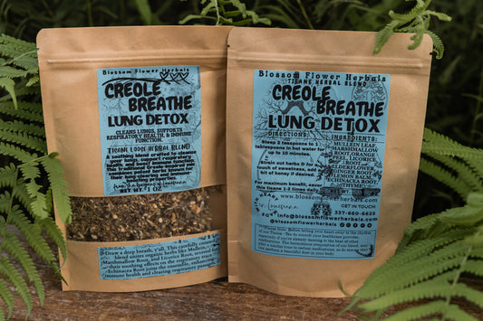 Creole Breathe Lung Detox | May Help Cleans Lungs, Supports Respritory Health, & Immune Function