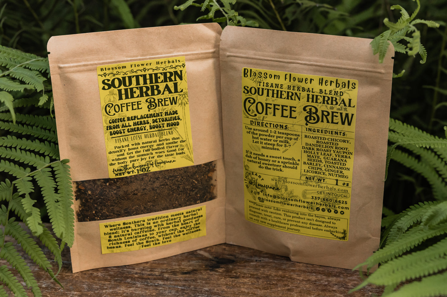 Southern Herbal Coffee Brew ~ Coffee Replacer Made With All Herbs