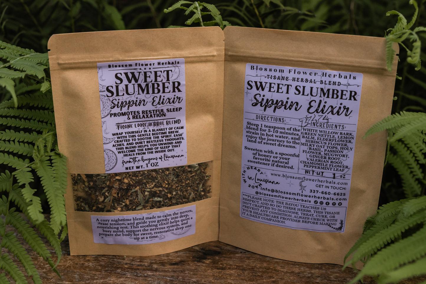 Sweet Slumber Sippin' Elixir ~ Promotes Restful Sleep & Relaxation