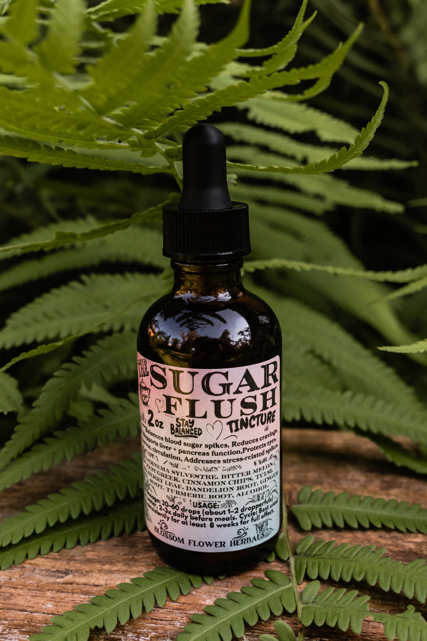 Sugar Flush Tincture | May Curb Cravings • May Balance the Blood • May Flush the Sugar