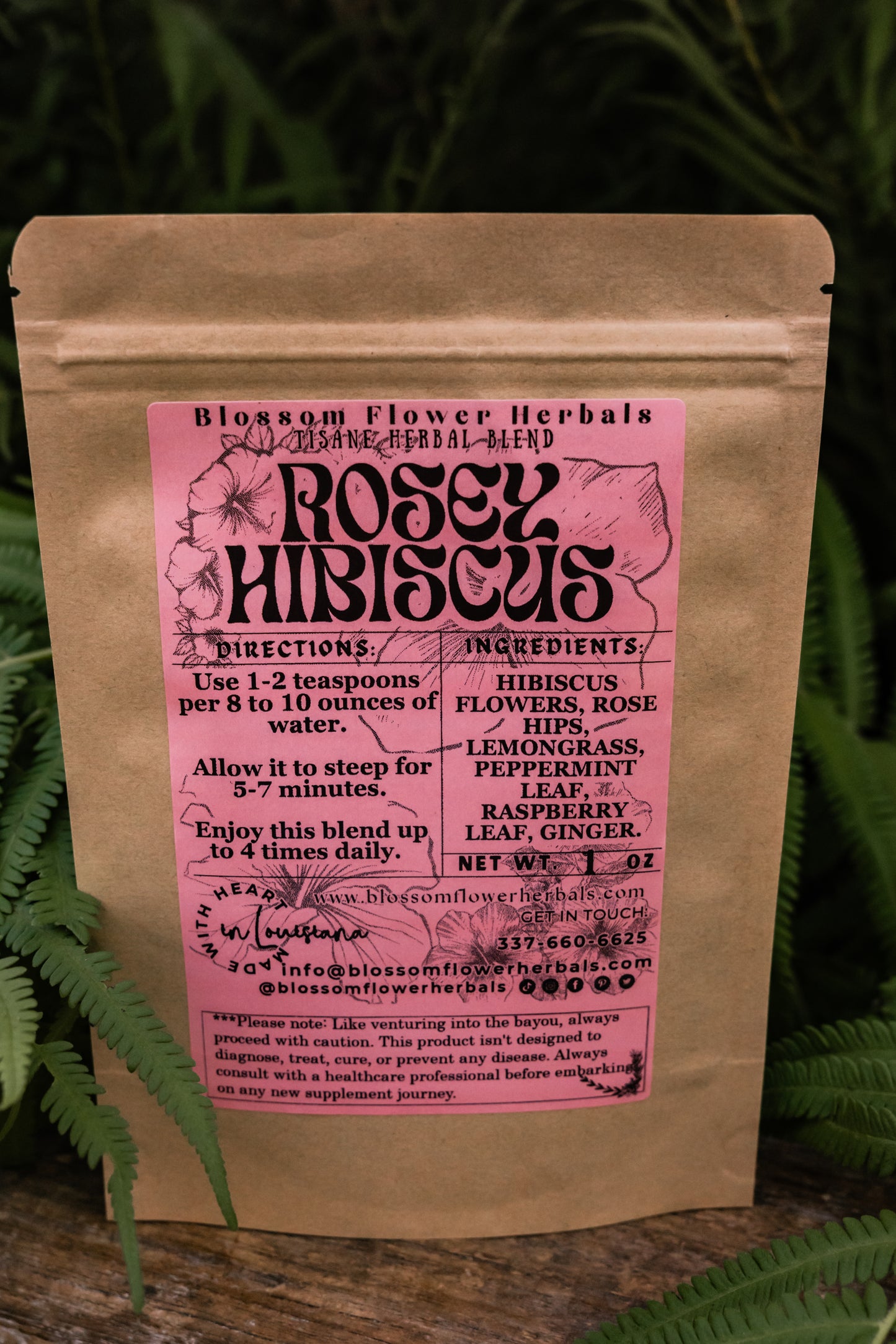 Rosey Hibiscus Fusion | Heart Health, Immunity, Enhanced Digestion
