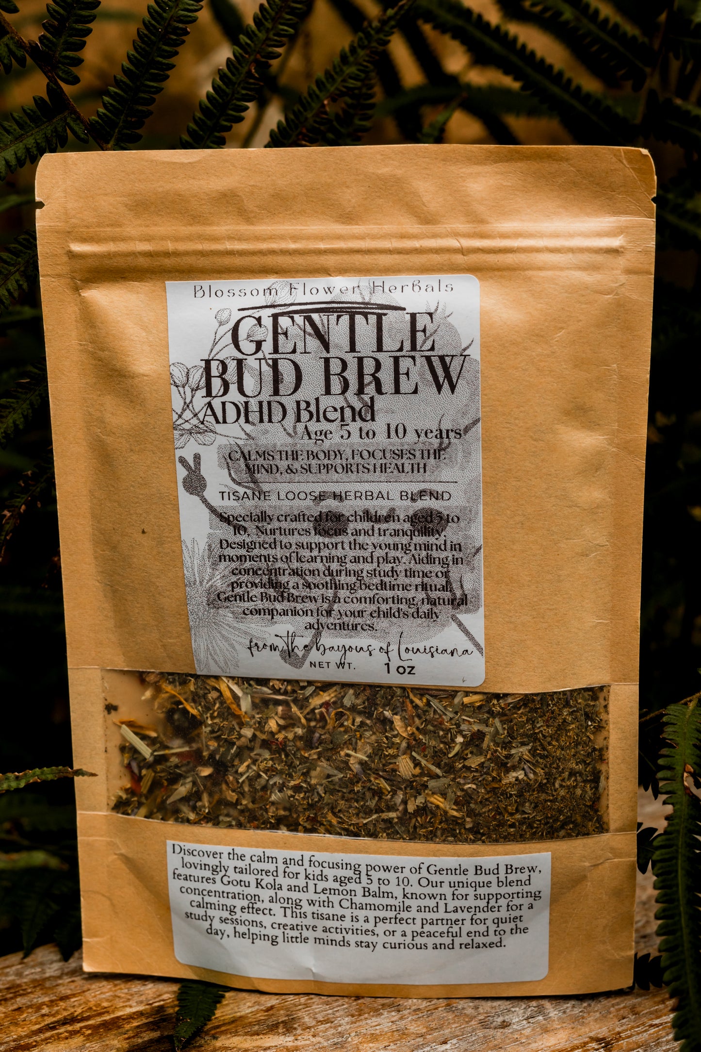 Gentle Bud Brew (ADHD Support Ages 5 to 10) | Calm The Body, Focus the Mind