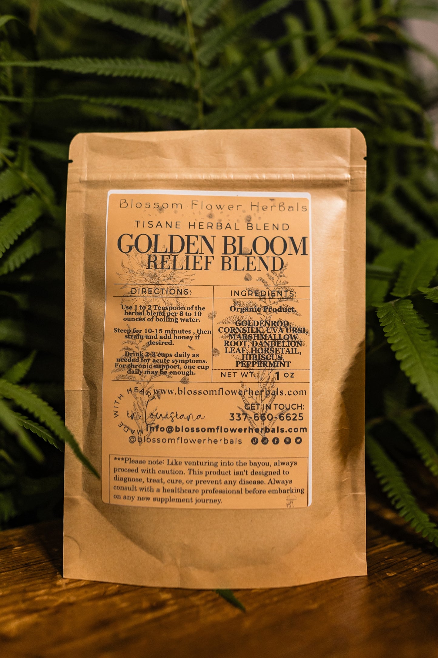 Golden Bloom | Bladder, Kidney, UTI Infection Help