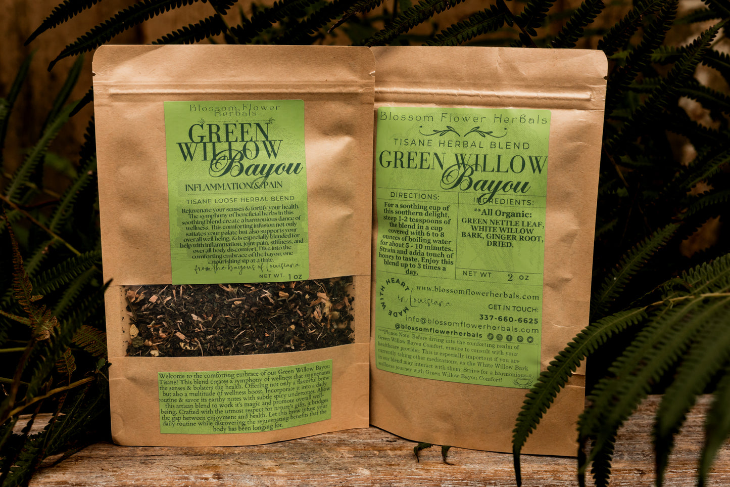 Green Willow Bayou Comfort ~ Pain & Inflammation (Works great for Arthritis & Fibromyalgia)