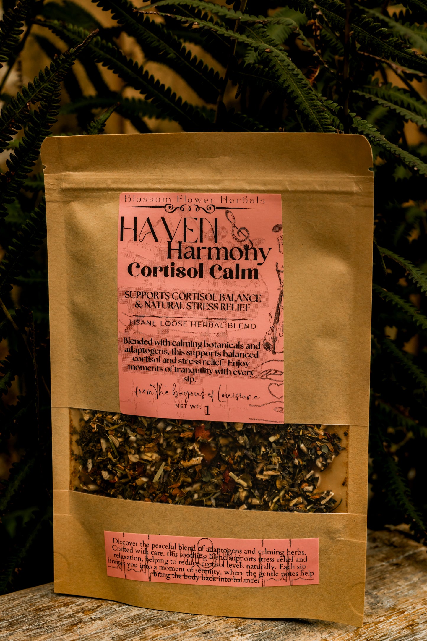 Haven Harmony Cortisol Tisane | Find your peace, naturally.