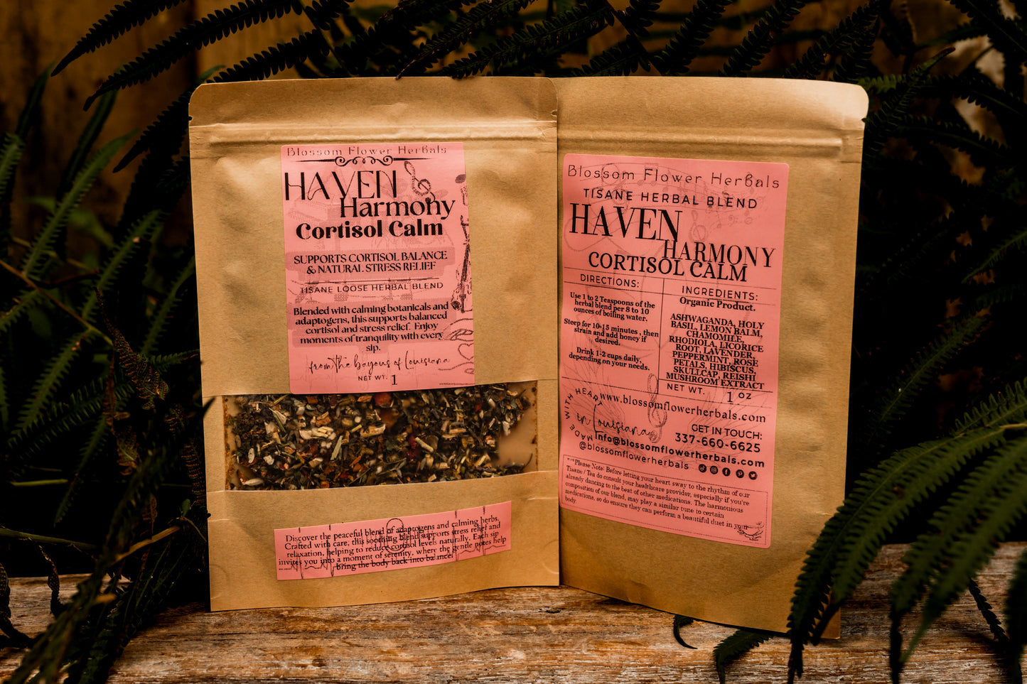 Haven Harmony Cortisol Tisane | Find your peace, naturally.