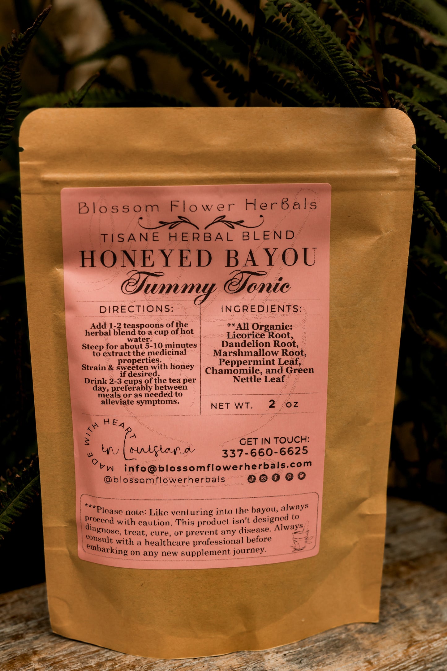 Honeyed Bayou Tummy Tonic | IBS, Digestion, & Regulation Support