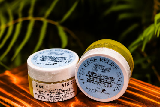 Itch Ease Relief Salve | Itch relief all-natural, soothing salve.