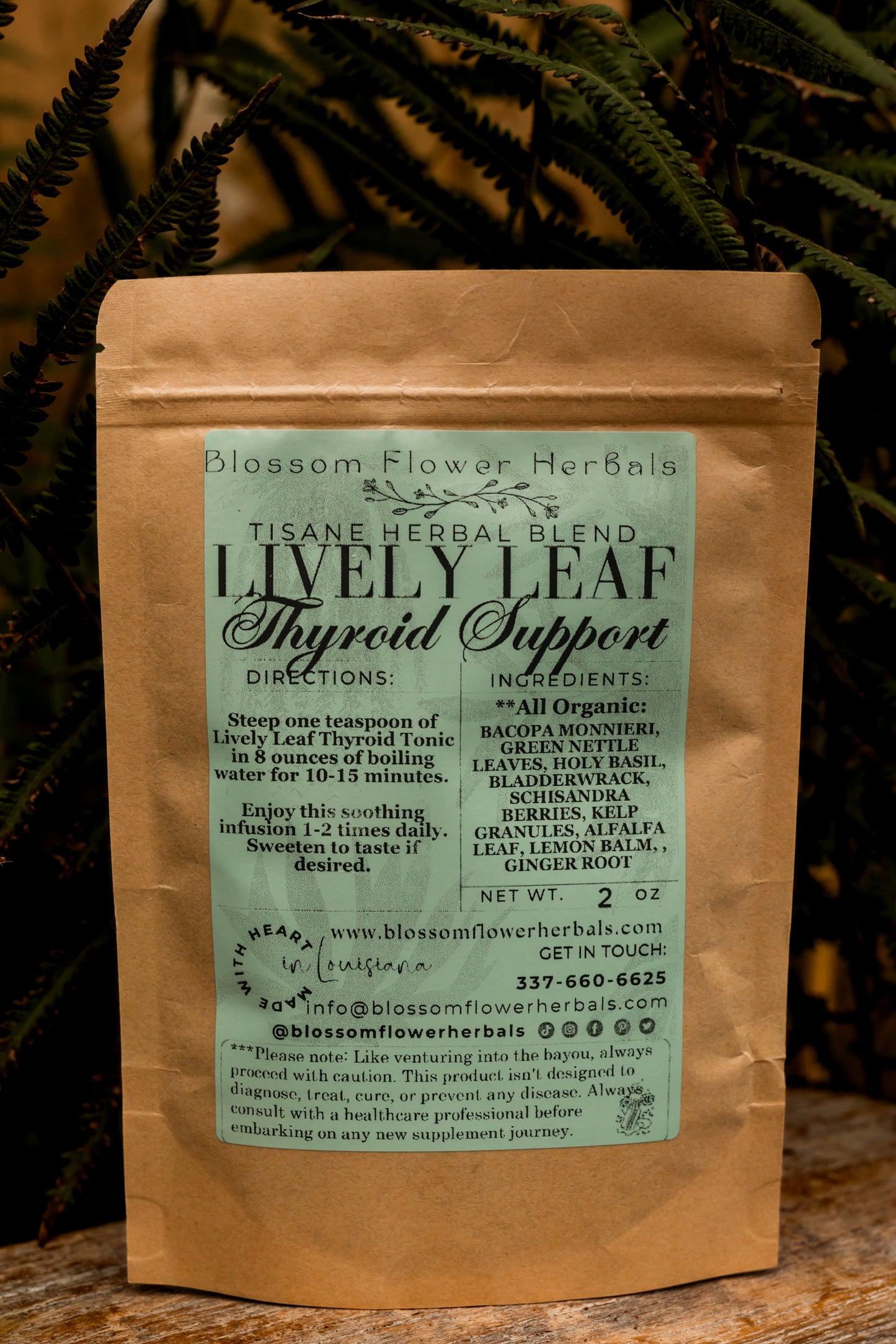 Lively Leaf Thyroid Tonic | Enhance Thyroid Support Naturally