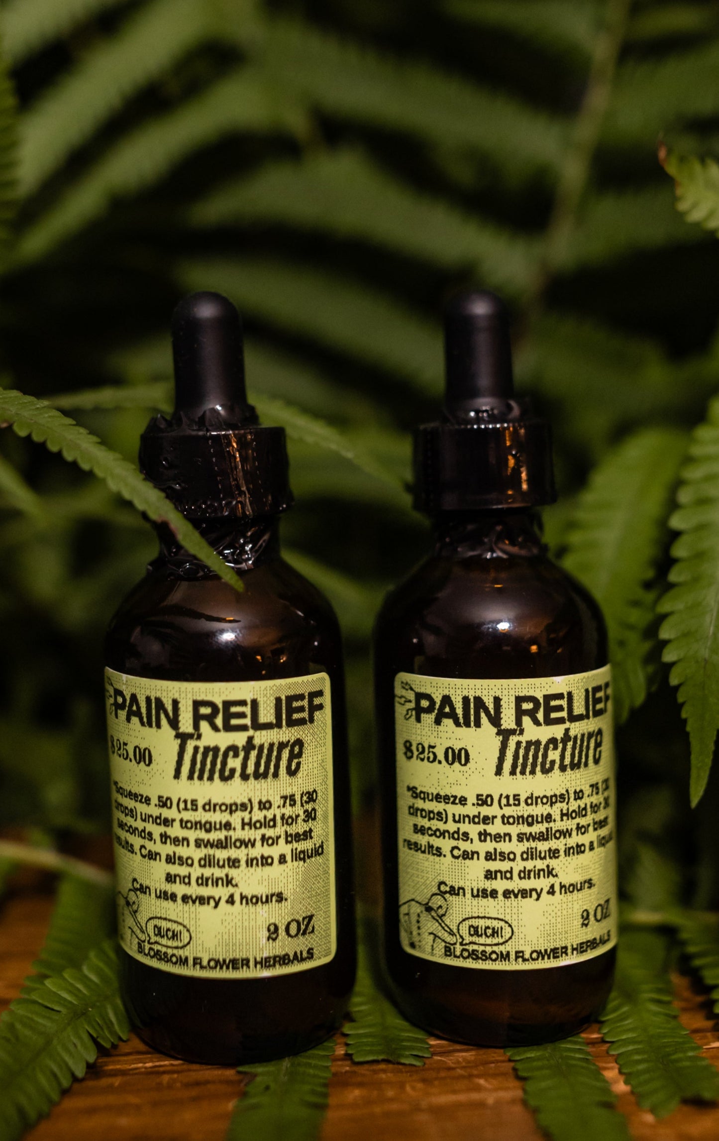 Pain Relieving Tincture~ This is your go-to against body-wide pain, especially in the back and hip areas!!!