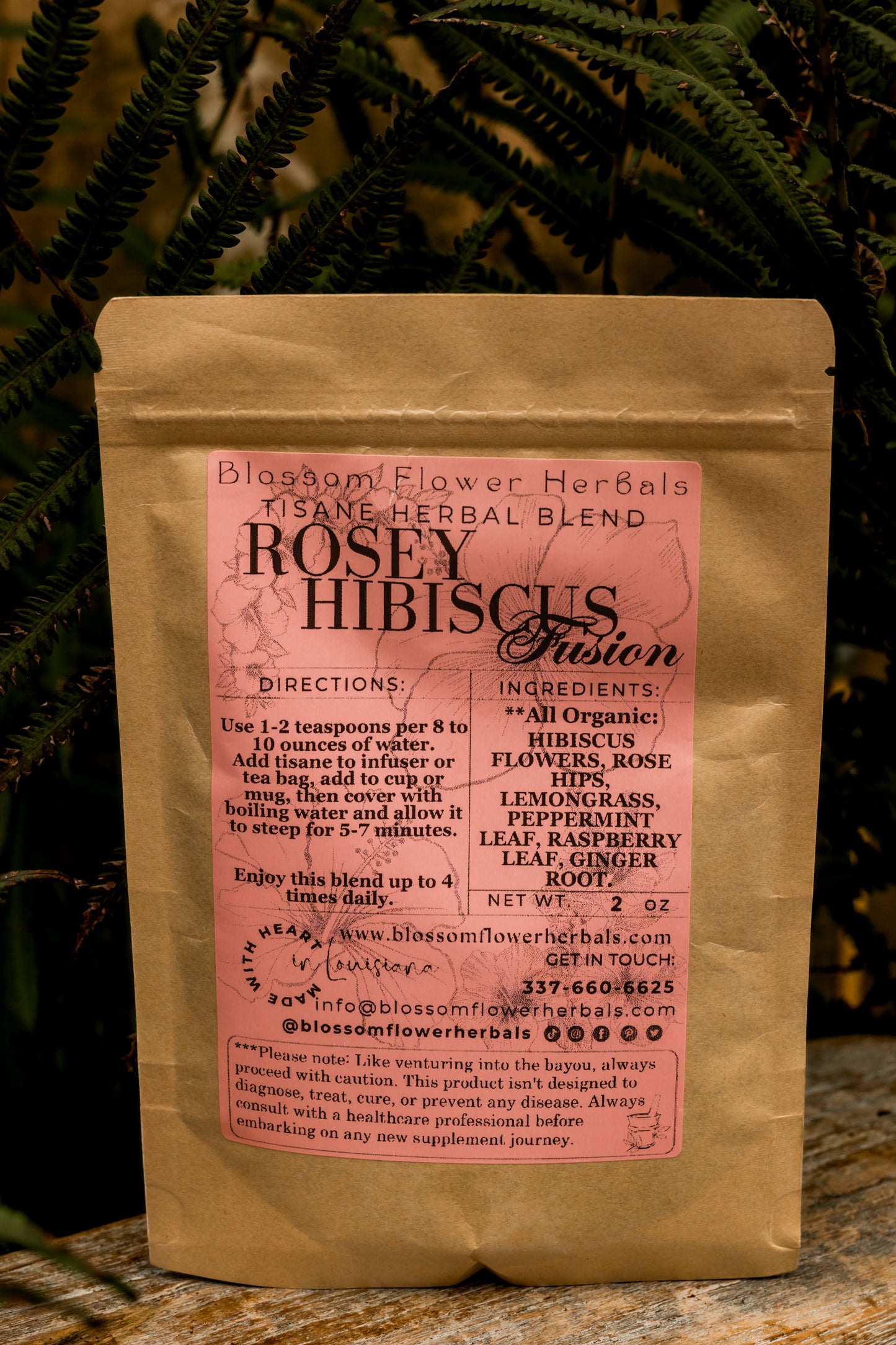 Rosey Hibiscus Fusion | Heart Health, Immunity, Enhanced Digestion