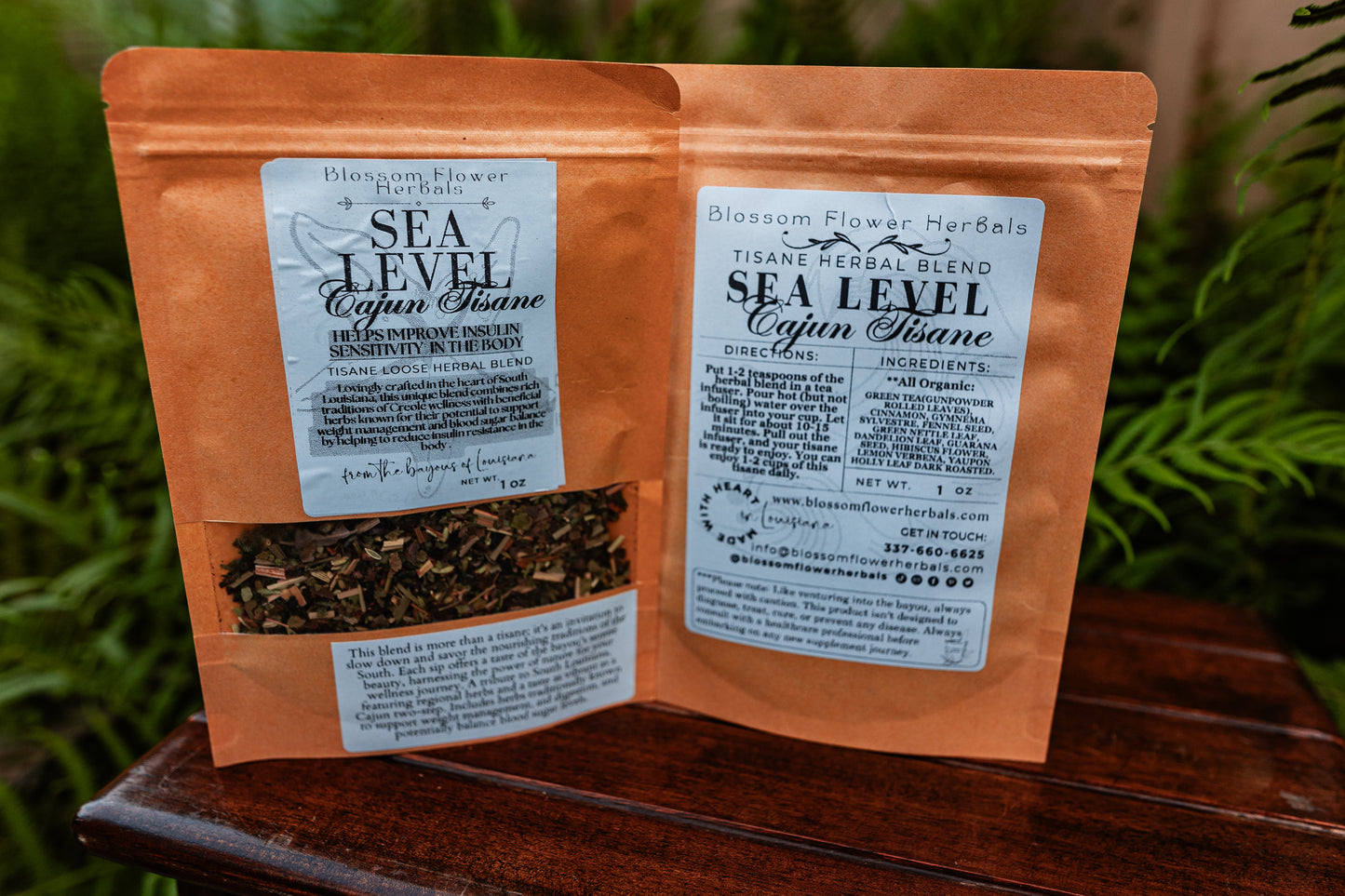 Sea Level Cajun Tisane Blend | Helps Improve Insulin Sensitvity In The Body