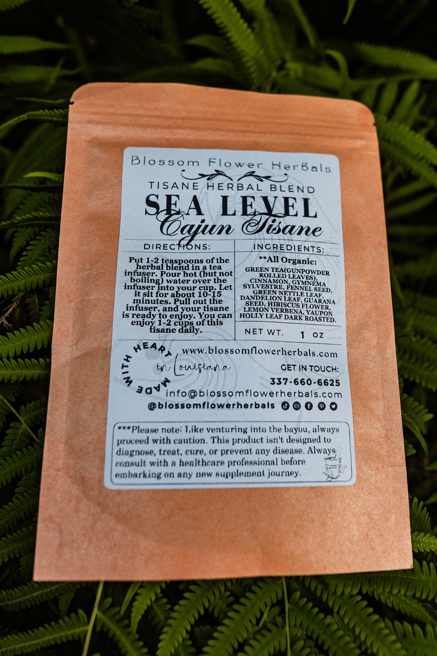 Sea Level Cajun Tisane Blend | Helps Improve Insulin Sensitvity In The Body