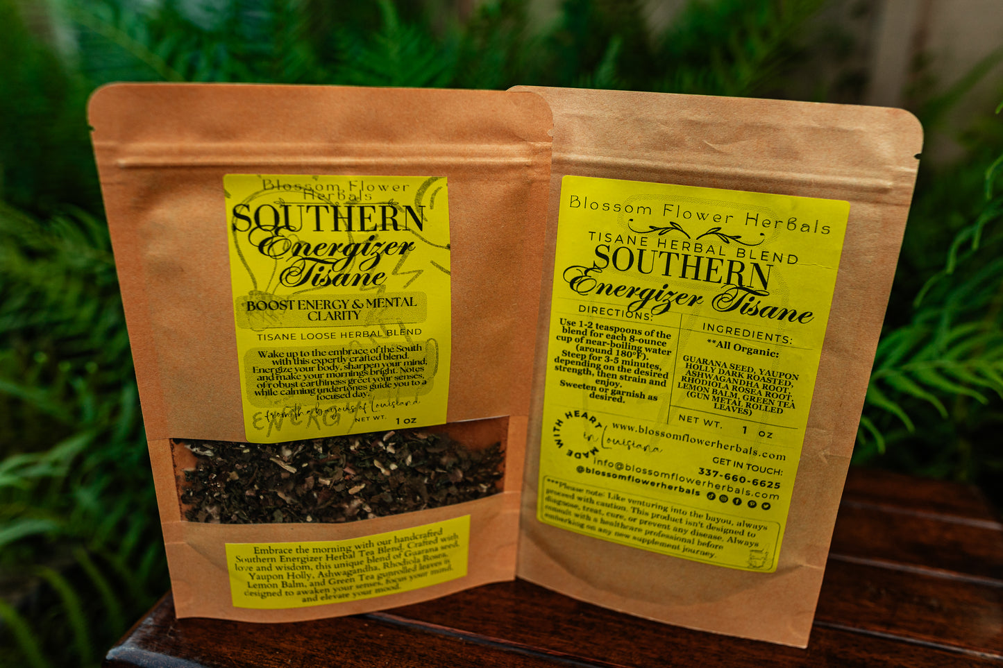 Southern Energizer Tisane | Boost Energy & Mental Clarity