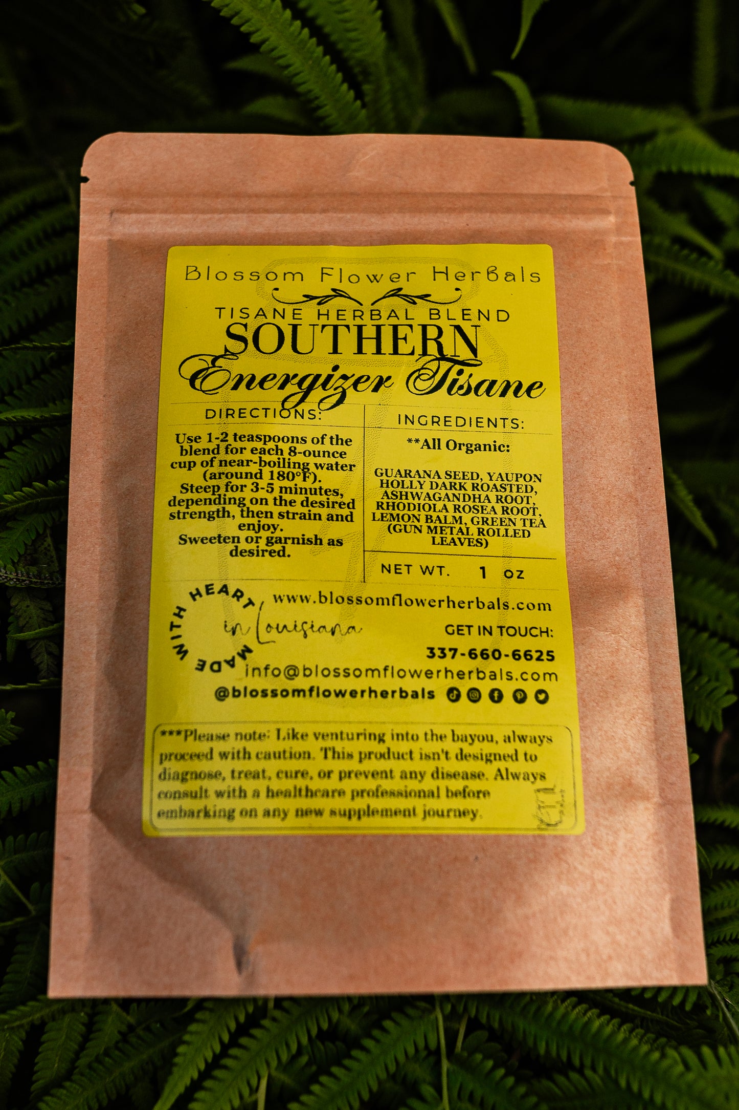 Southern Energizer Tisane | Boost Energy & Mental Clarity