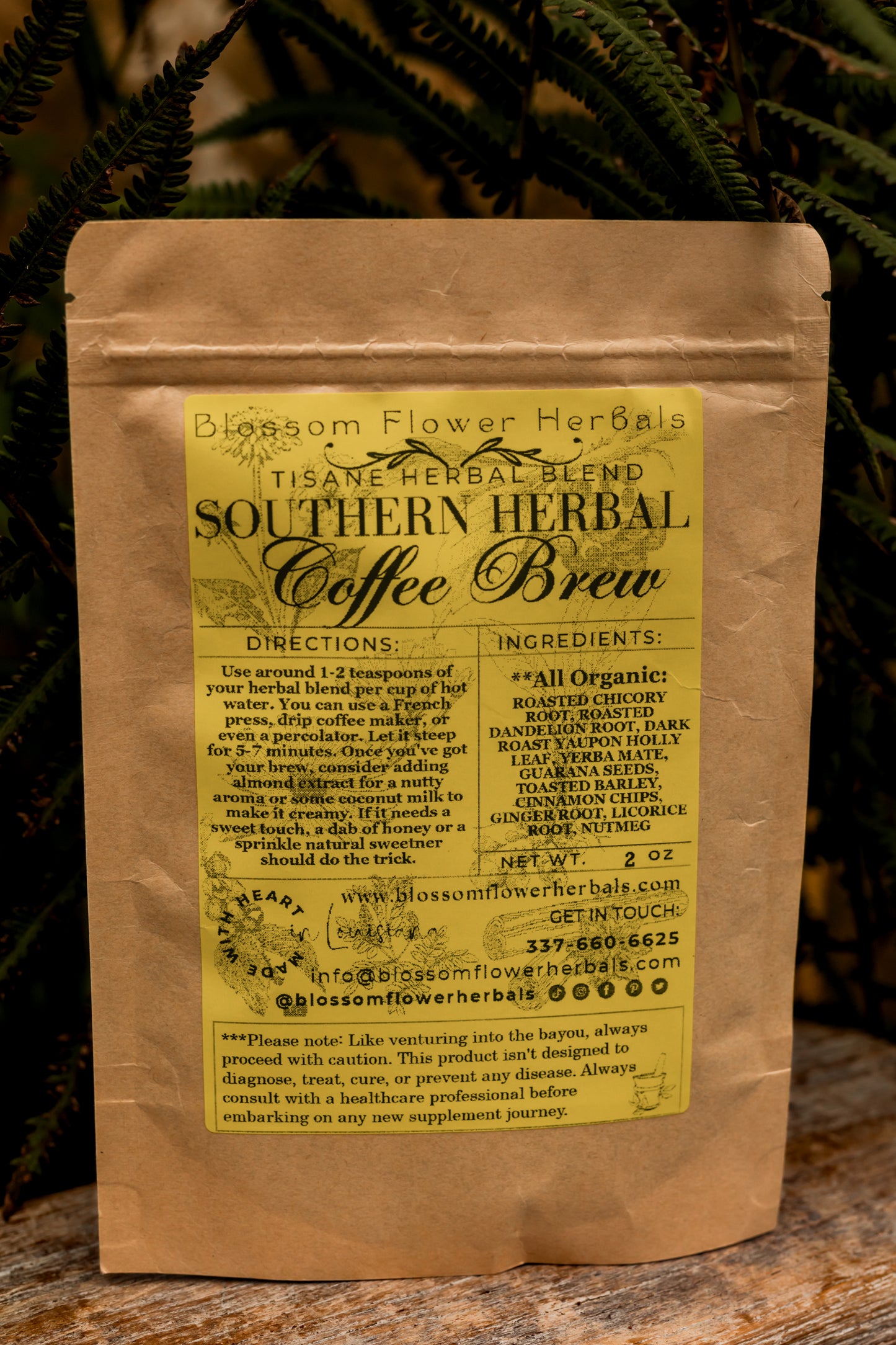 Southern Herbal Coffee Brew ~ Herbal Coffee Replacement