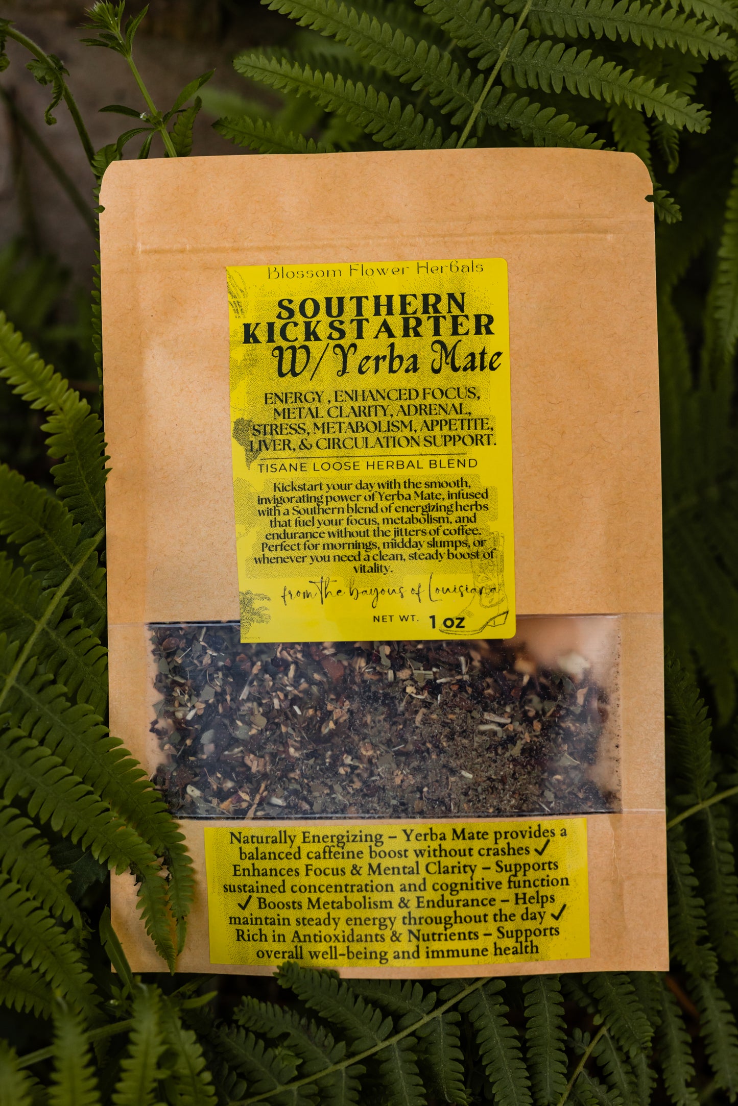 Southern Kickstart w/ Yerba Mate | Powerful, Plant-Based Energy with a Southern Swagger