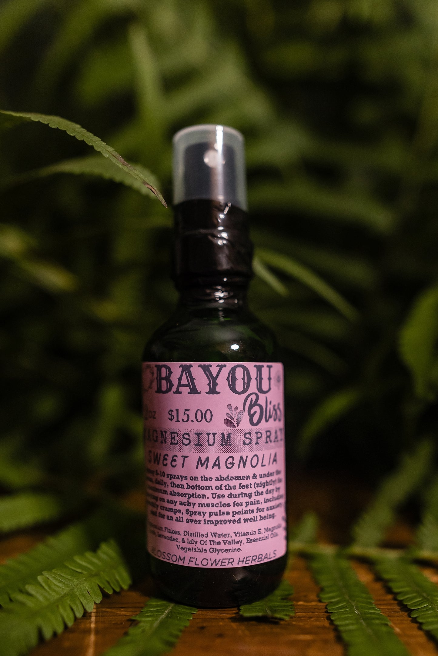 Bayou Bliss Magnesium Spray 🌿 Here's to Wellness and Relaxation