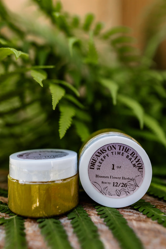Dreams On The Bayou Sleepy-Time Balm 🌙✨ ~  Designed to lull you into a serene slumber.