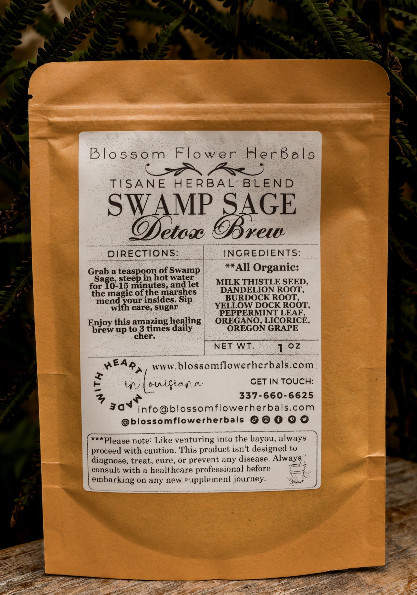 Swamp Sage ~ Liver Detox & Support