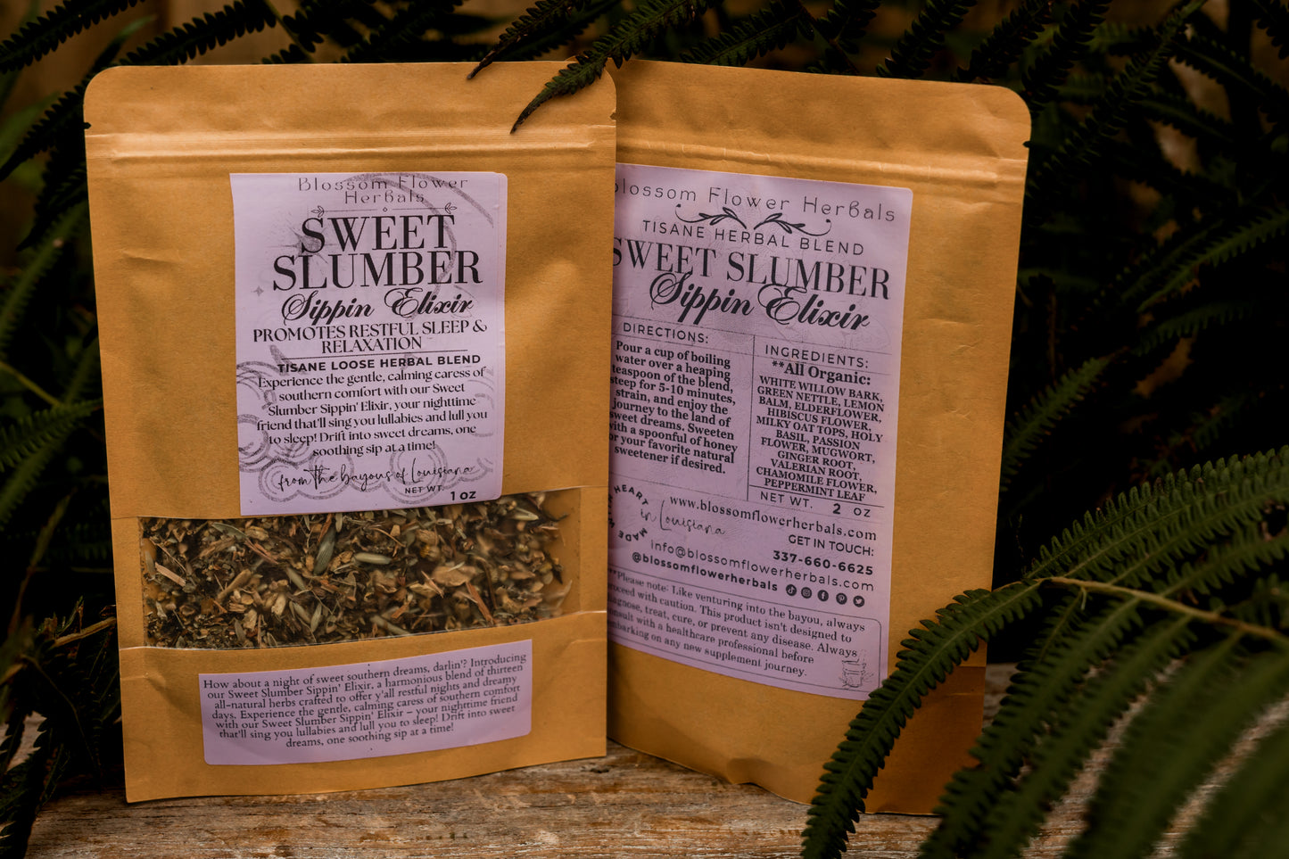 Sweet Slumber Sippin' Elixir ~ Promotes Restful Sleep & Relaxation