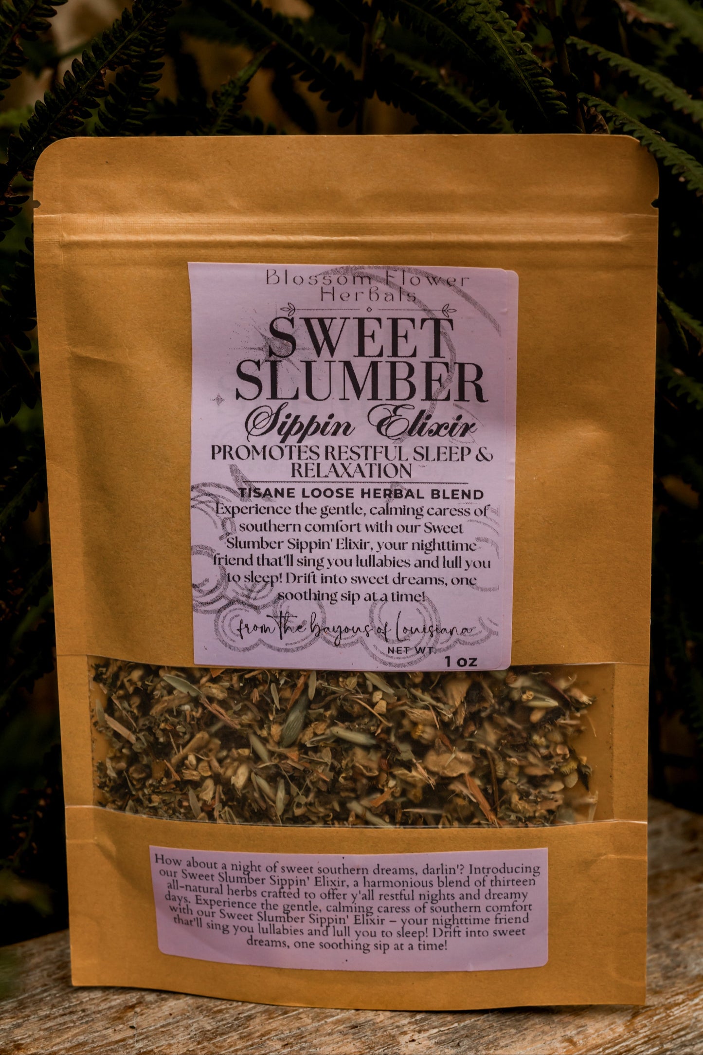 Sweet Slumber Sippin' Elixir ~ Promotes Restful Sleep & Relaxation