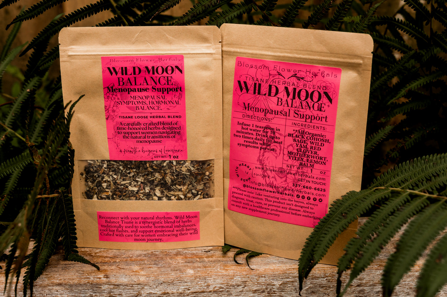 Wild Moon Balance Tisane | ๐ฟ Menopausal Support Tea