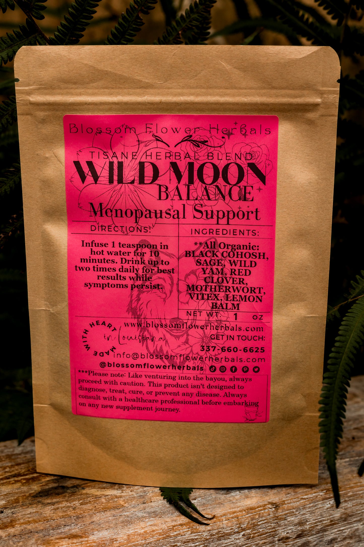 Wild Moon Balance Tisane | ๐ฟ Menopausal Support Tea