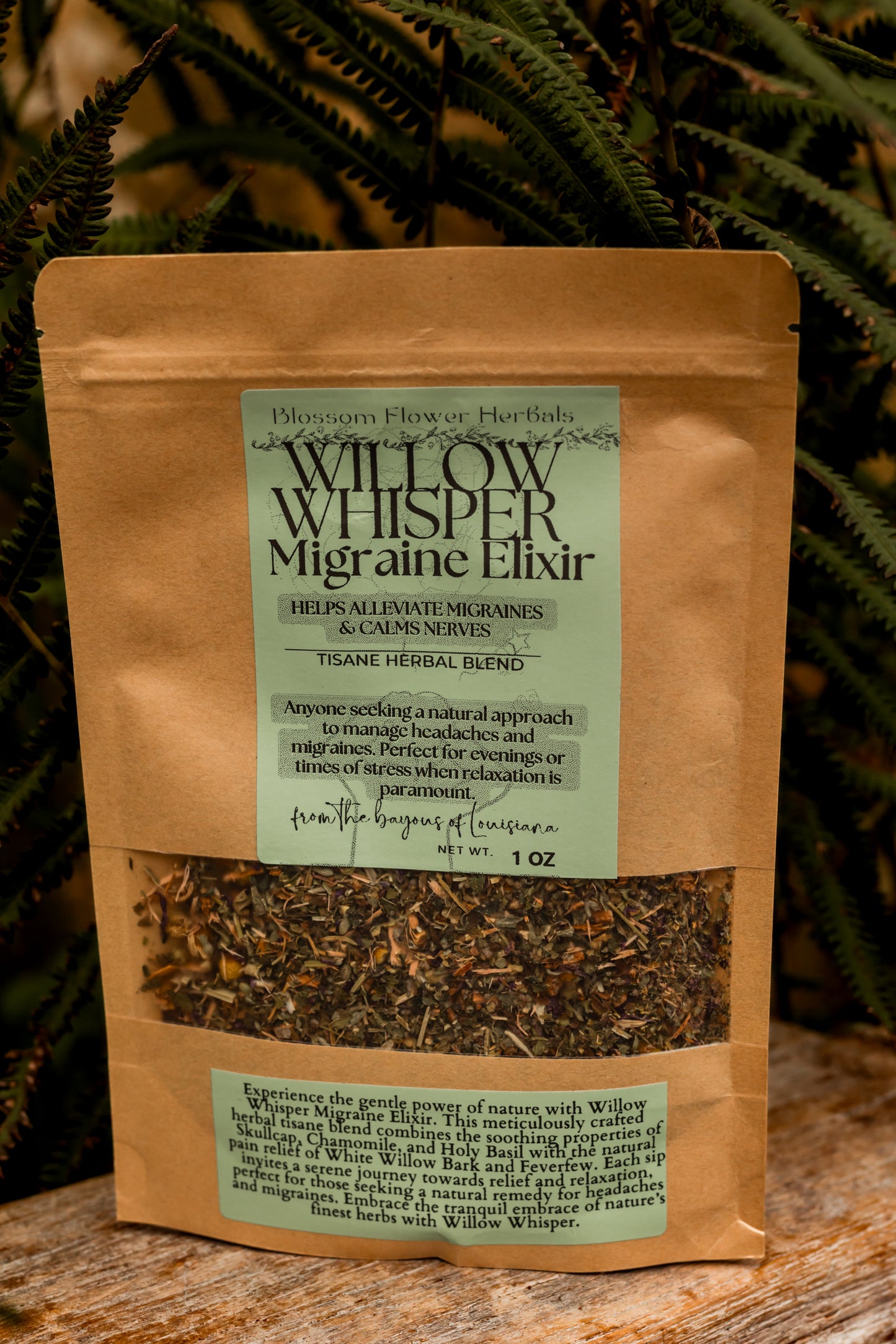 Willow Whisper Migraine Elixir | Helps Alleviate Migraines & Calms Nerves