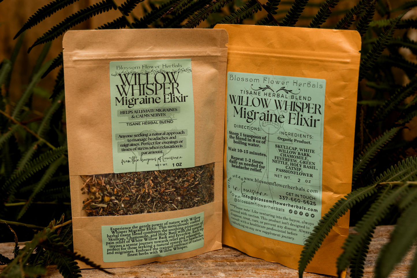 Willow Whisper Migraine Elixir | Helps Alleviate Migraines & Calms Nerves