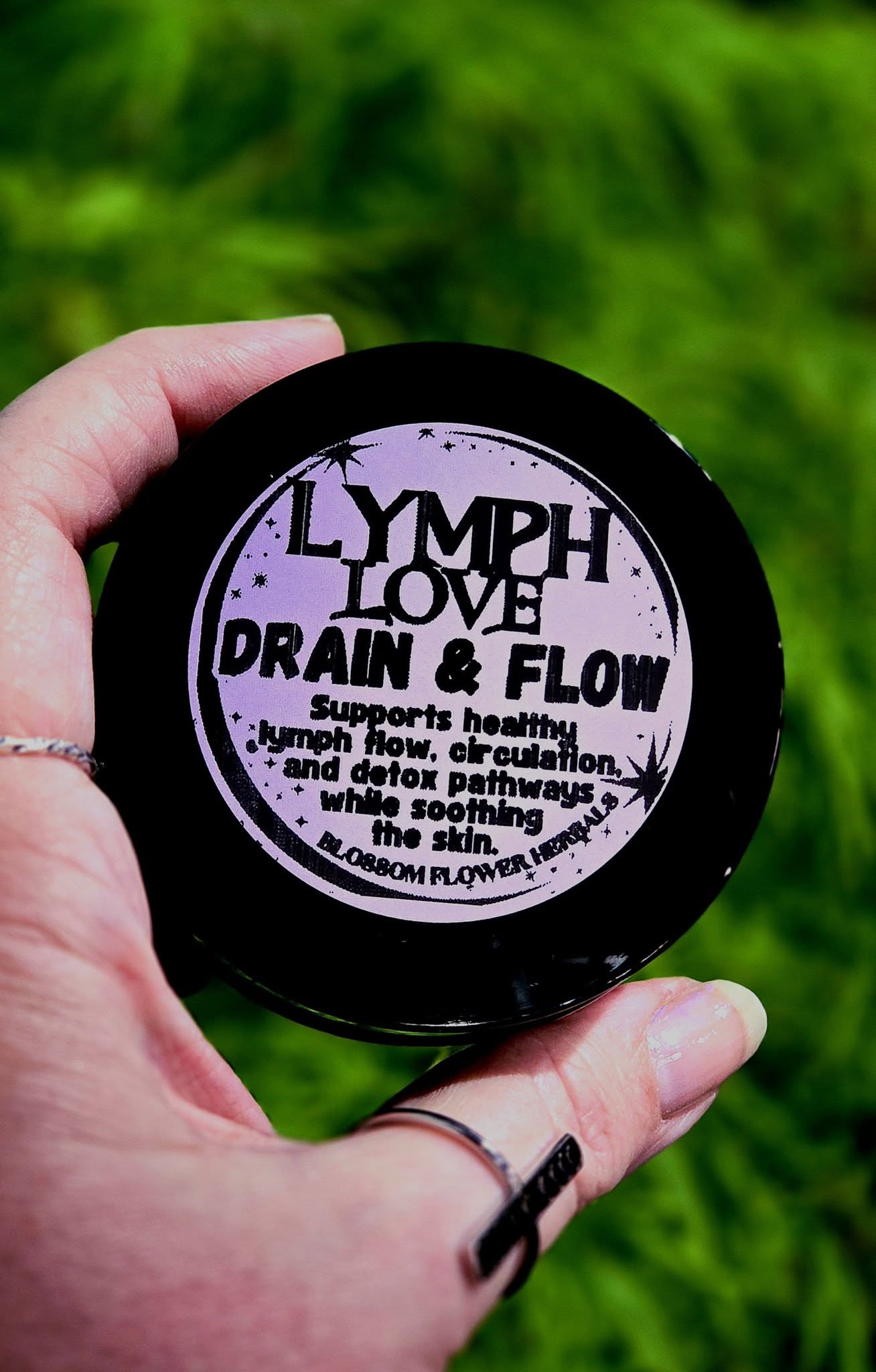 LYMPH LOVE DRAIN & FLOW | Herbal Lymphatic Support • Circulation • Skin Nourishment