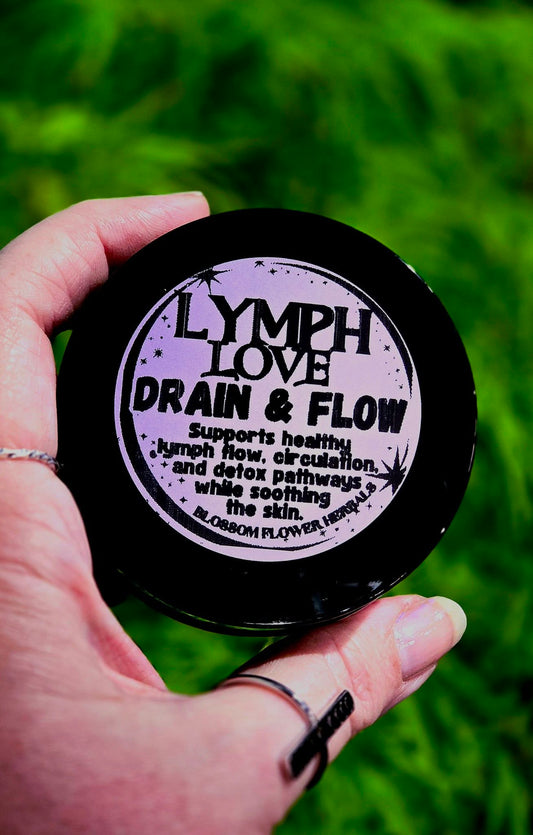 LYMPH LOVE DRAIN & FLOW | Herbal Lymphatic Support • Circulation • Skin Nourishment