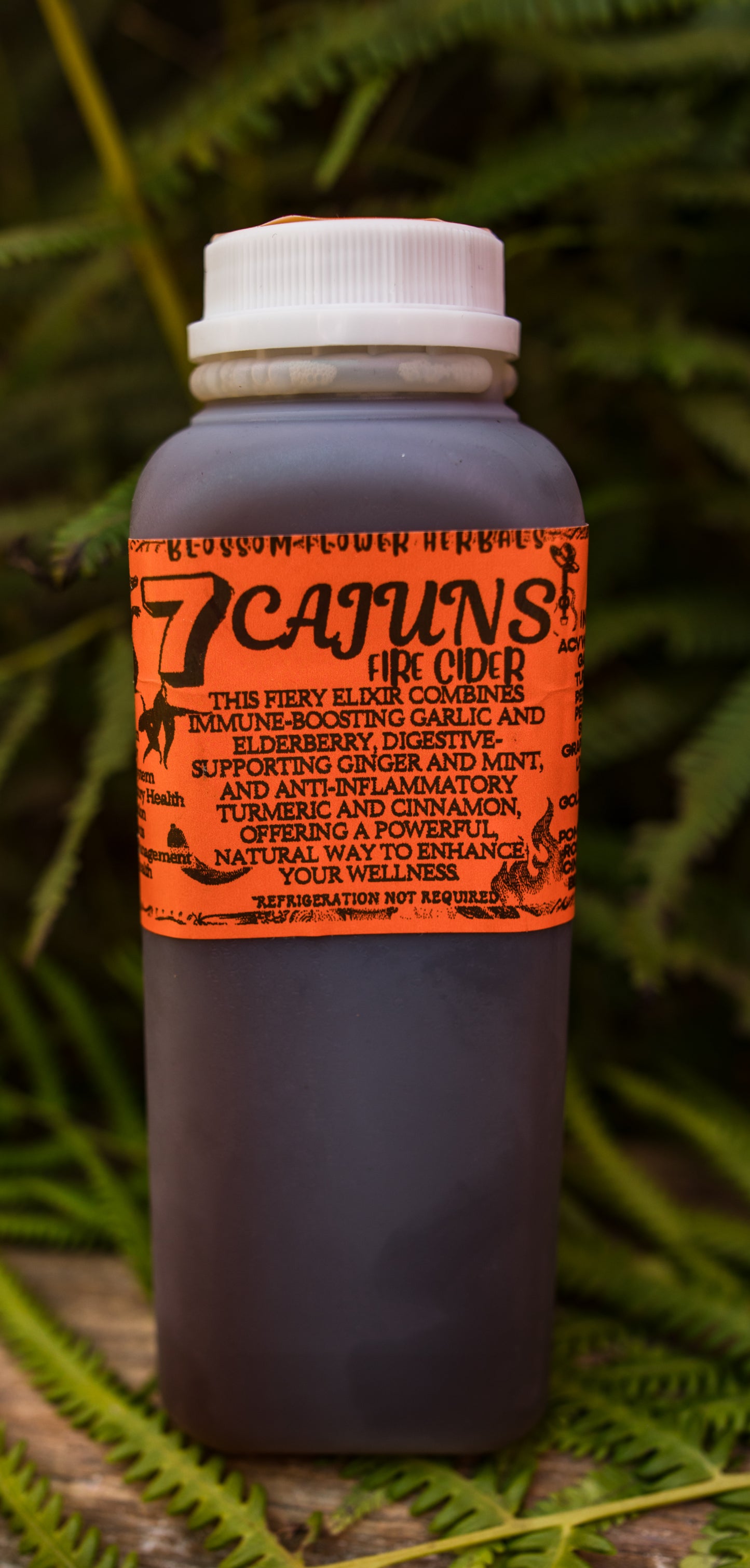 7 Cajuns Fire Cider By Blossom Flower Herbals