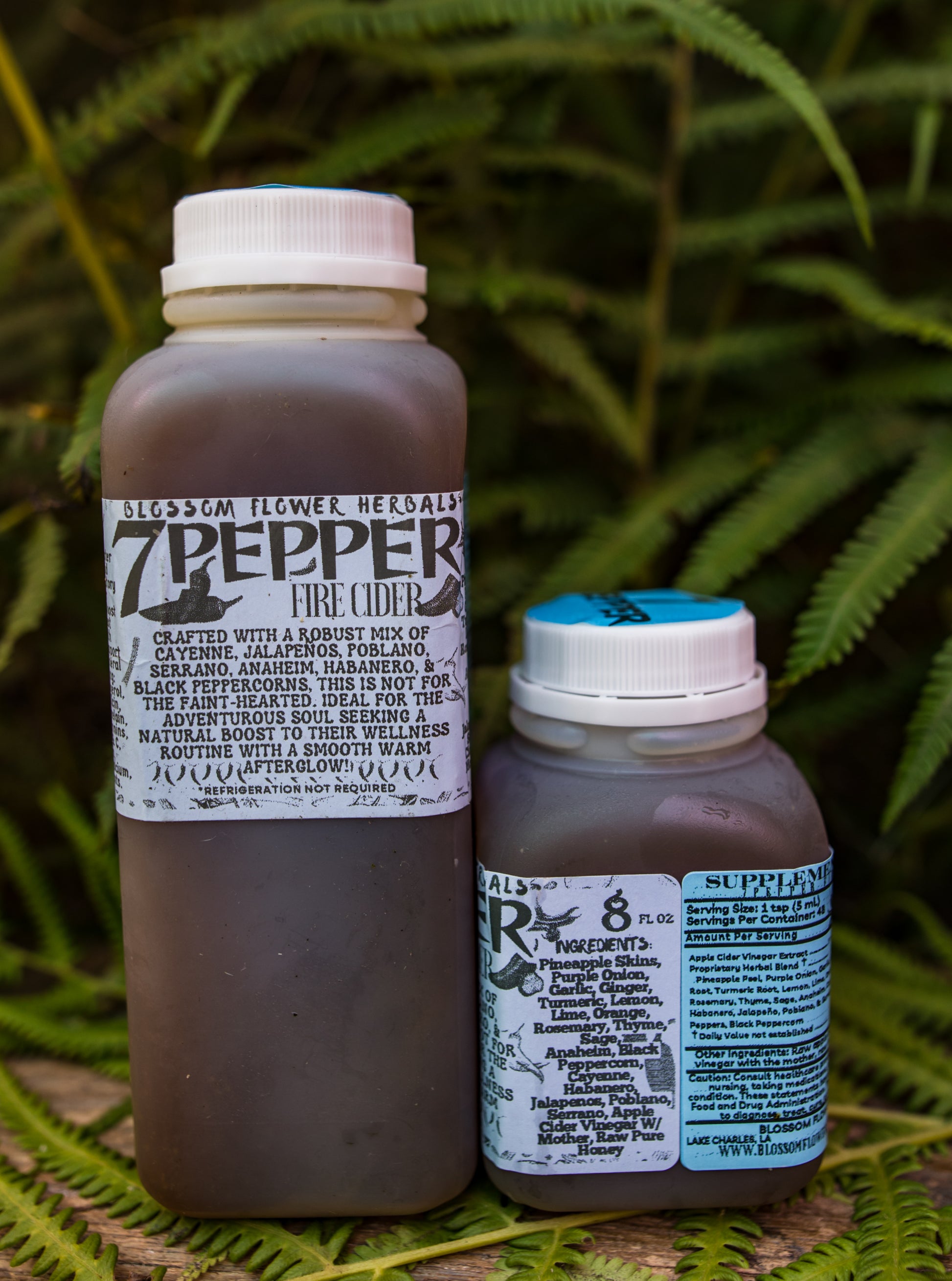 7 Pepper Fire Cider Blend By Blossom Flower Herbals