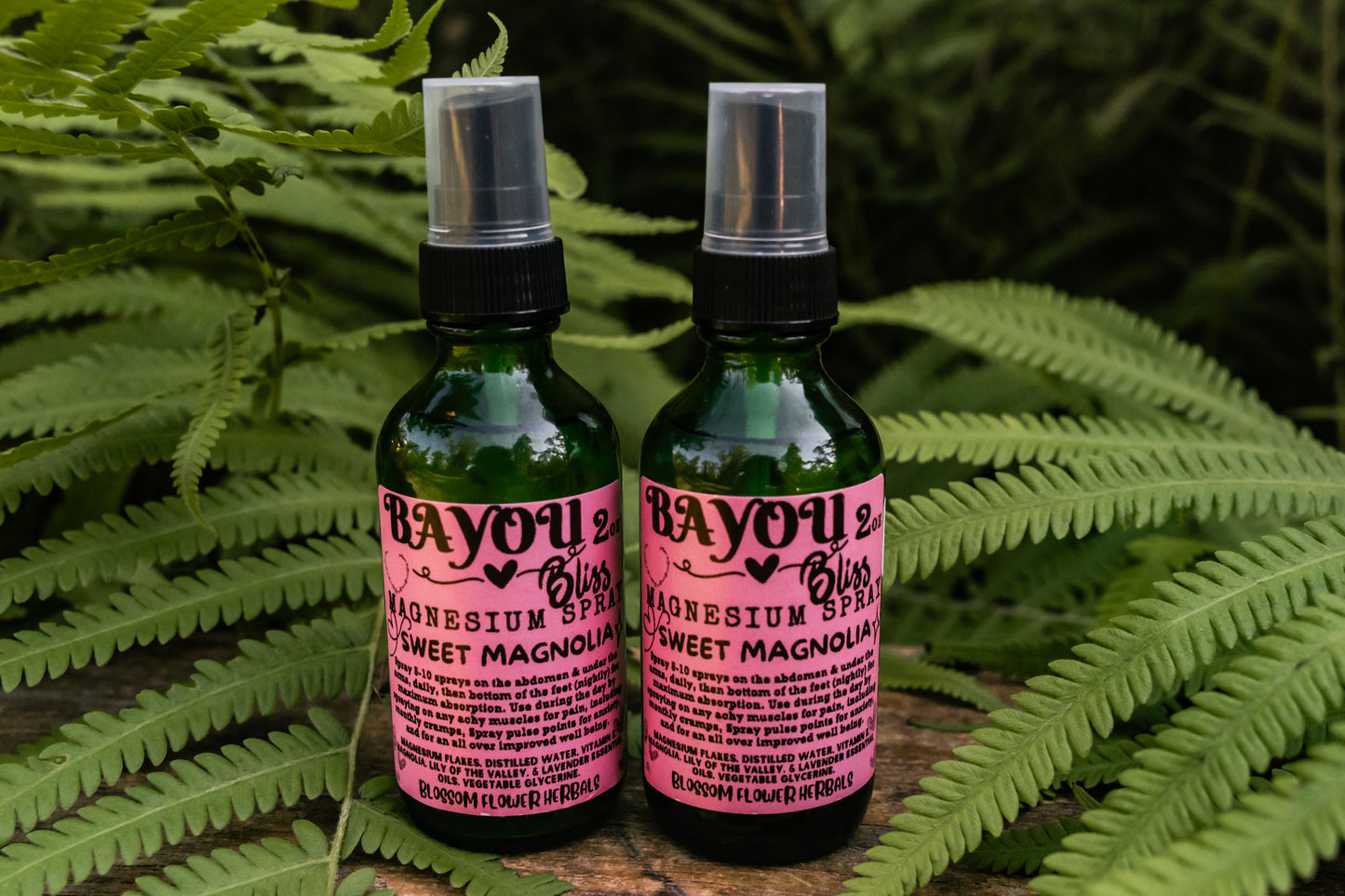 Bayou Bliss Magnesium Spray By Blossom Flower Herbals