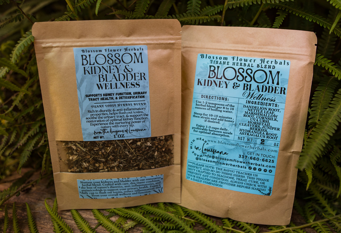 Blossom Kidney & Bladder Wellness Herbal Tea By Blossom Flower Herbals