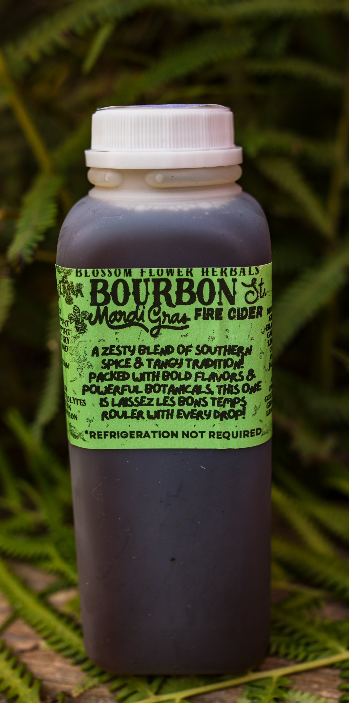Bourbon St Mardi Gras Fire Cider By Blossom Flower Herbals