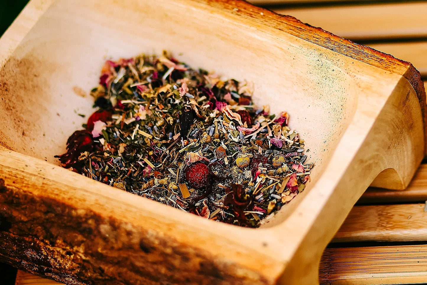 Breezy Bayou Cooler Herbal Tea By Blossom Flower Herbals