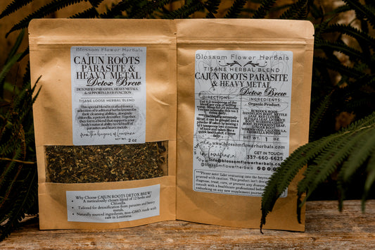 CAJUN ROOTS PARASITE & HEAVY METAL DETOX | Detoxifies Parasites, Heavy Metals, Supports Liver Function