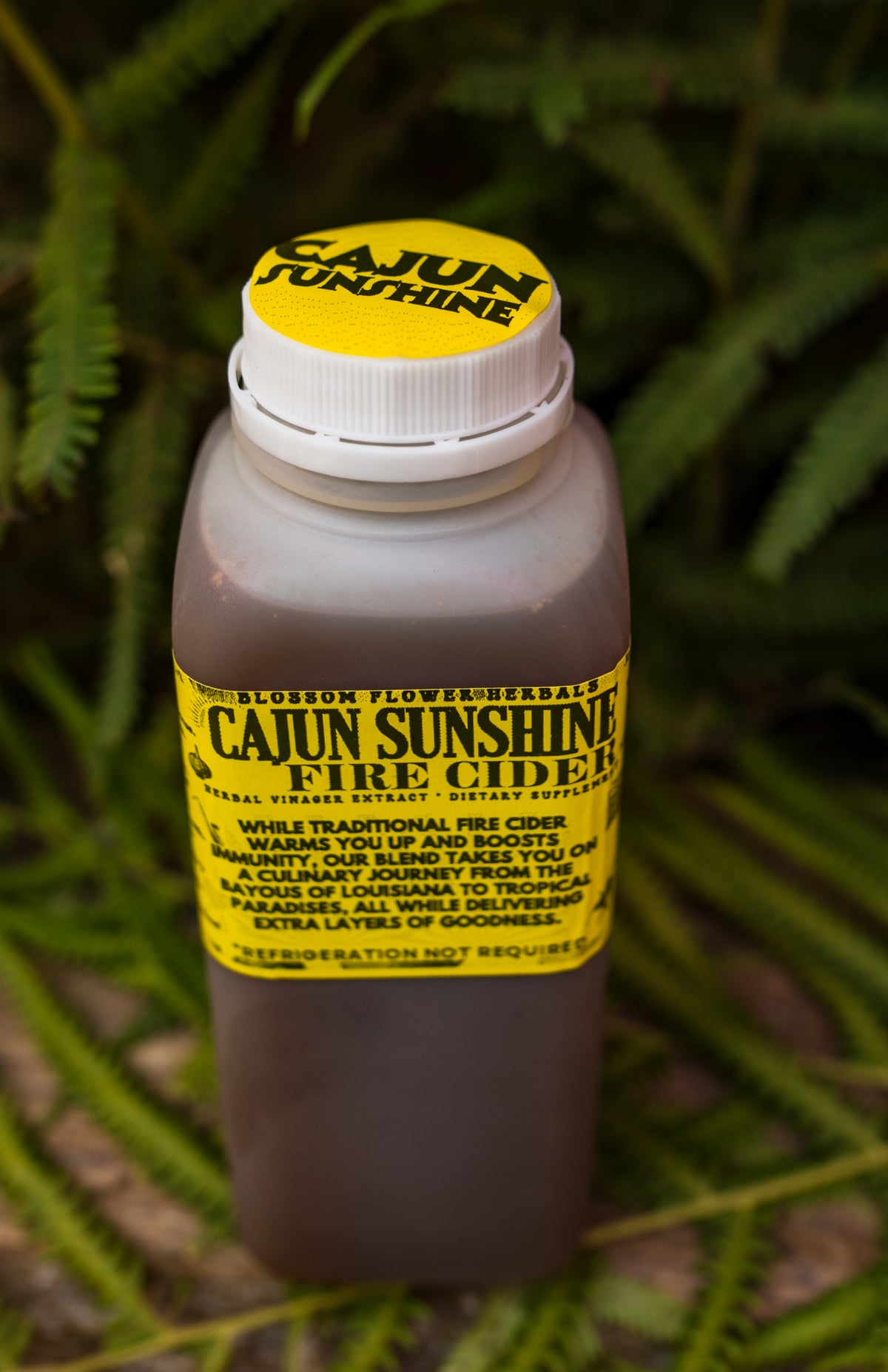 Cajun Sunshine Fire Cider Blend By Blossom Flower Herbals