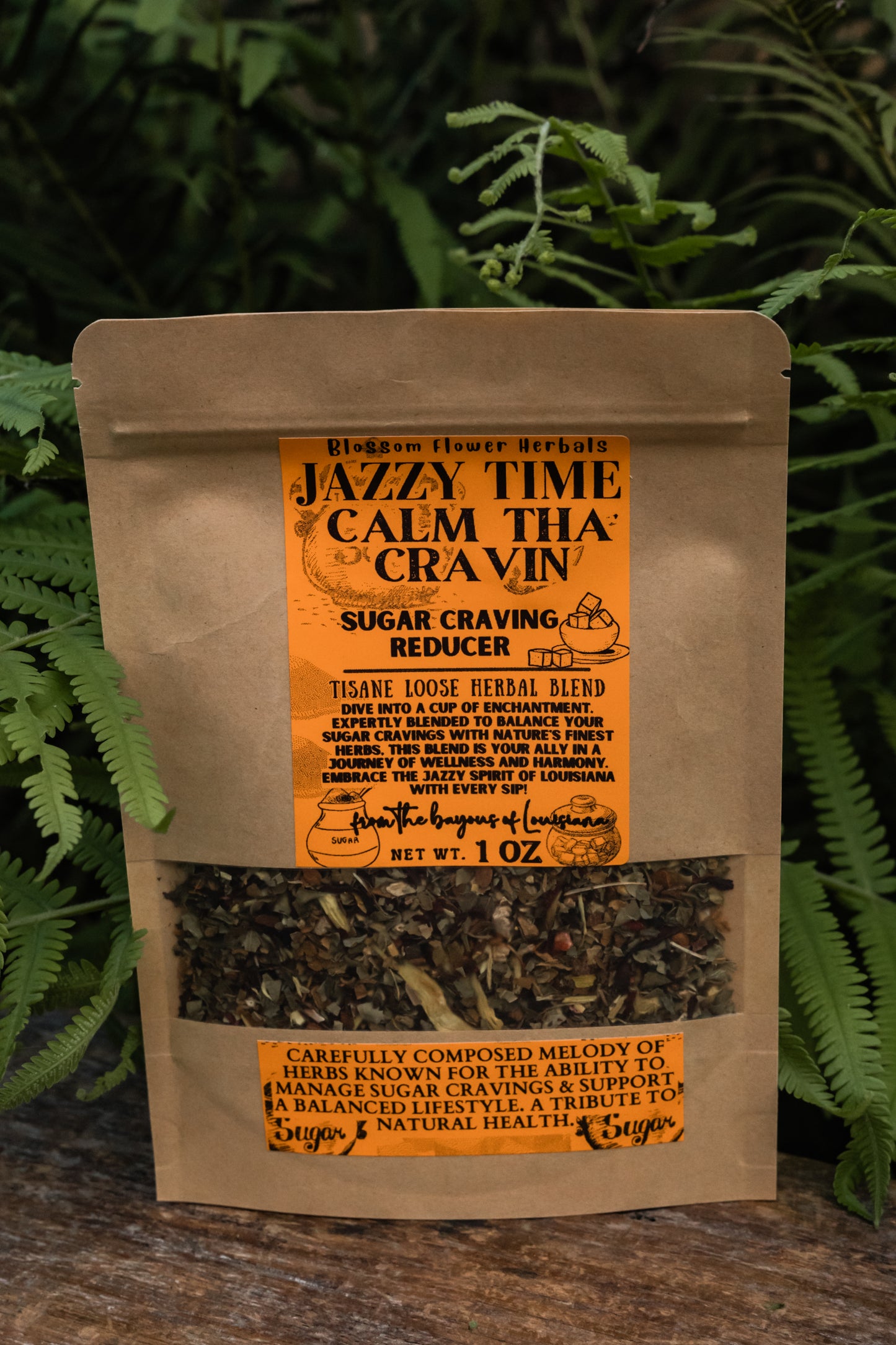 Jazzy Time Sugar Calm Down Tisane ~ Sugar Craving Reducer